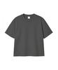 Noming Loose Fit Crop Easy Short Sleeve - Charcoal