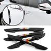 4PCS Car Styling Door Anti-collision Strip Protector Stickers Auto Modification Accessories For Mitsubishi ASX Lancer Fastener