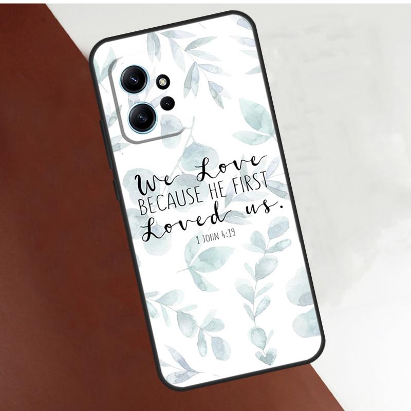 Bible Verse Jesus Christ Christian Case For Xiaomi Redmi Note 14 10 11 12 13 15 Pro Plus Cover For Redmi 15 14C 10C 12C 13C 15C