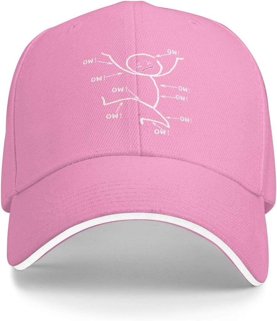 Figure Meme Baseball Cap Polyester Adjustable Outdoor Summer Hat