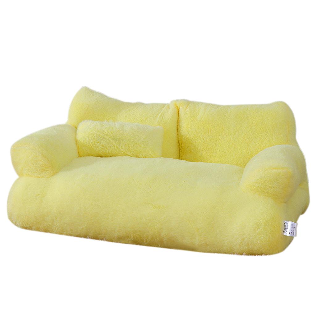 Cat Bed Ultra-Soft Plush Material Dog Cat Beds for Indoor Cats Cat Sofa Relieve Muscle and Joint