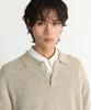 NONBLANK Polo Collar Knit_Ivory