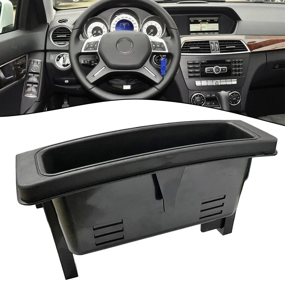 Car Console Organizer Car Storage Box Car Interior Storage Quick Installation For Mercedes-Benz C-Class W203 CL203 01-07