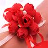 Artificial Wrist Flower Bridesmaid Sisters Hand Flowers Artificial Bride Flowers Wedding Decoration
