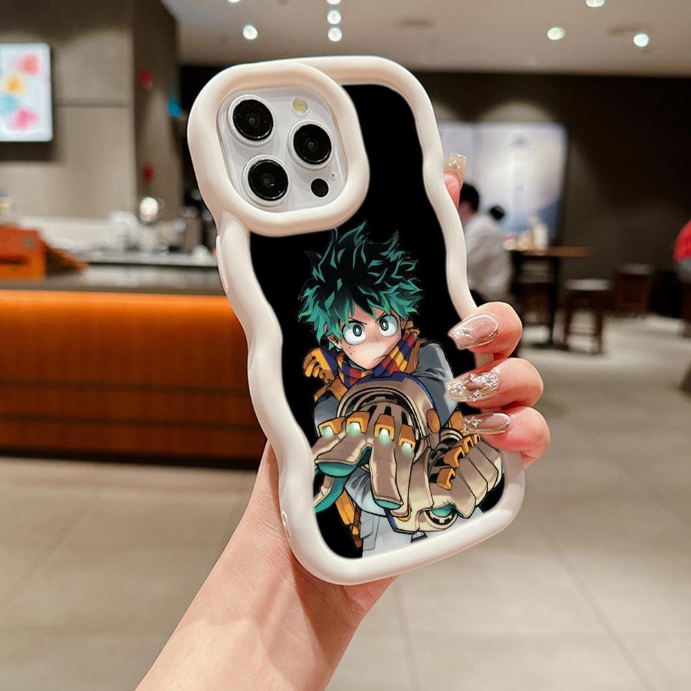 Macaron Soft TPU Phone Case for Xiaomi Poco X3 X5 X6 M6 Redmi 12C 13C Redmi Note 9 10 11 12 13 Pro 10s 11s 12s Cover Ae54 Anime My Hero Academia Art