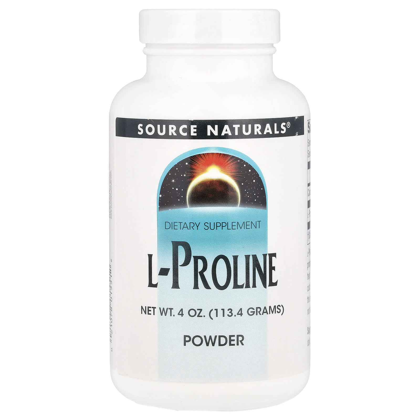 

L-Proline Powder, 4 Oz (113.4 G)