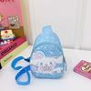 Sanrio Kuromi Cartoon Kids Chest Bag With Breathable Nylon For Daily Use