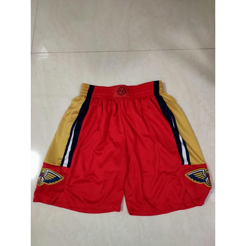 Mens Basketball Shorts NBA Team Design Cotton Athletic Practice Game Wear