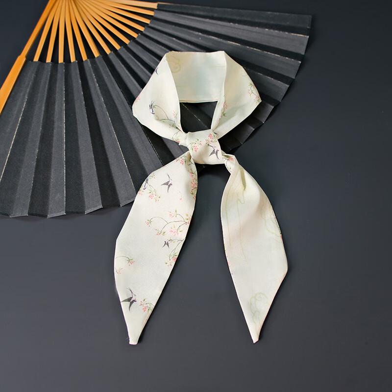 

Традиционный китайский шарф-бандана с тушью 7x90cm