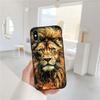 FM3 Tier Wolf Tiger Löwe Soft Shell Handyhülle für iPhone 16 15 14 13 12 Pro Max Plus Mini