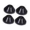 Speaker Shock Absorbing Foot Mats Elastomer Damper Vibration Isolation Feet Silicone for Turntable Amplifiers Recorders