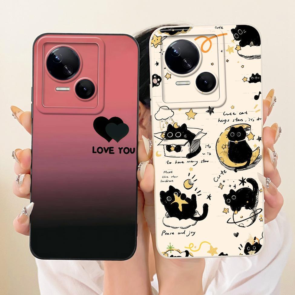 Casing For Tecno Spark 10 5G Cover KI8 Fashion Cartoon Cute Funny Painted Silicone Funda For Tecno Spark 10 5G K18 Phone Case