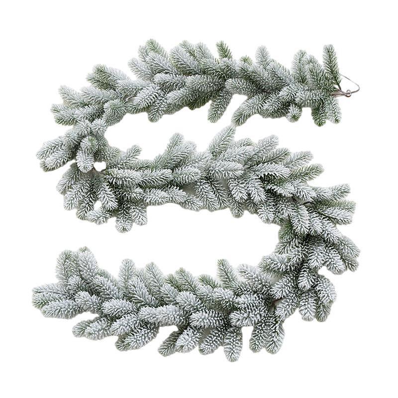 

Innovative Design Christmas Decoration with Artificial Rattan Style Snow Vine 1.8 m
