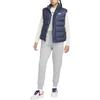 Nike Therma-Fit Windrunner Sportswear Solid Color Stand Collar Casual Down Vest Women Vests Obsidian FZ1104-451