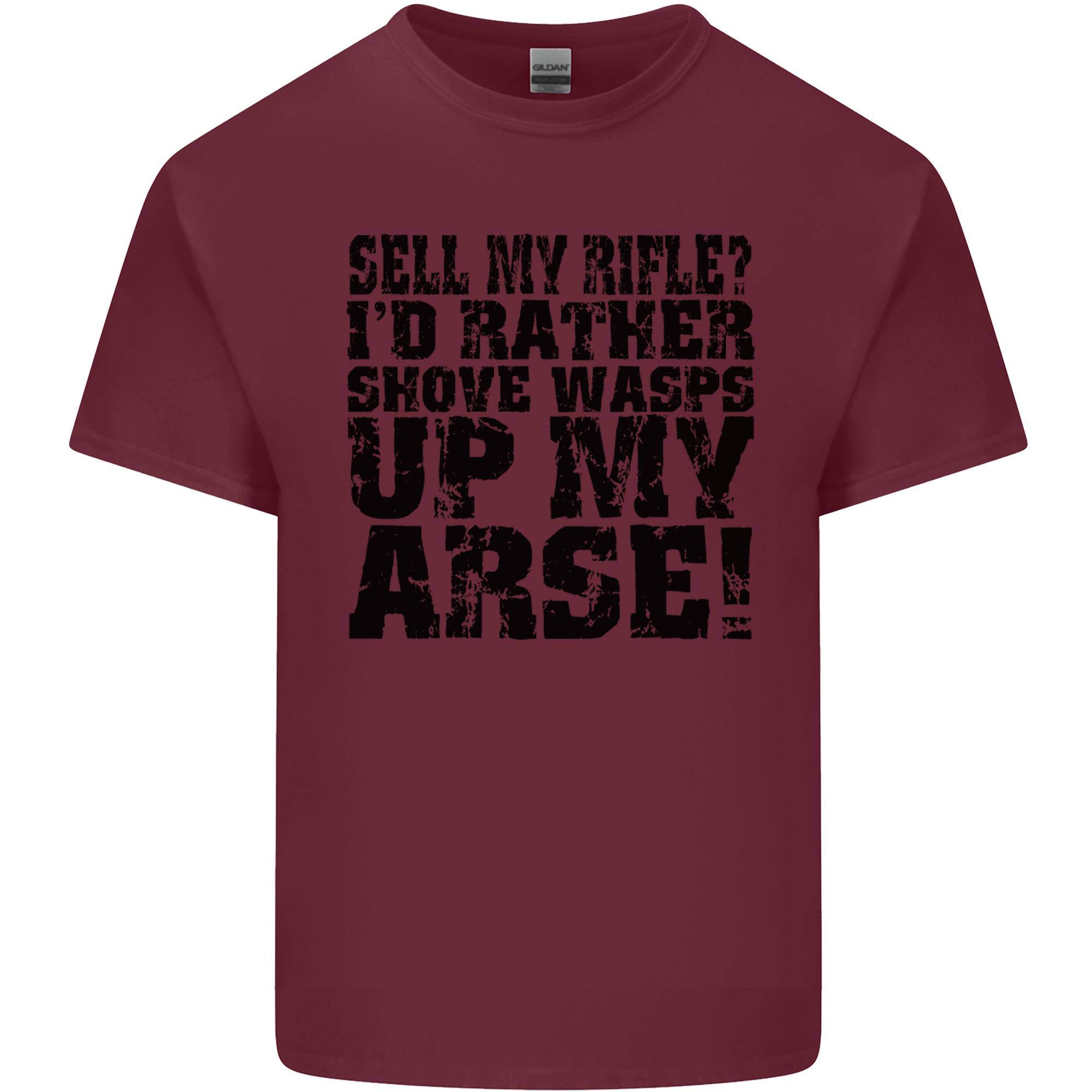 Sell My Rifle Soldier Farmer Farming Range Unisexs Light Cotton TShirt S
