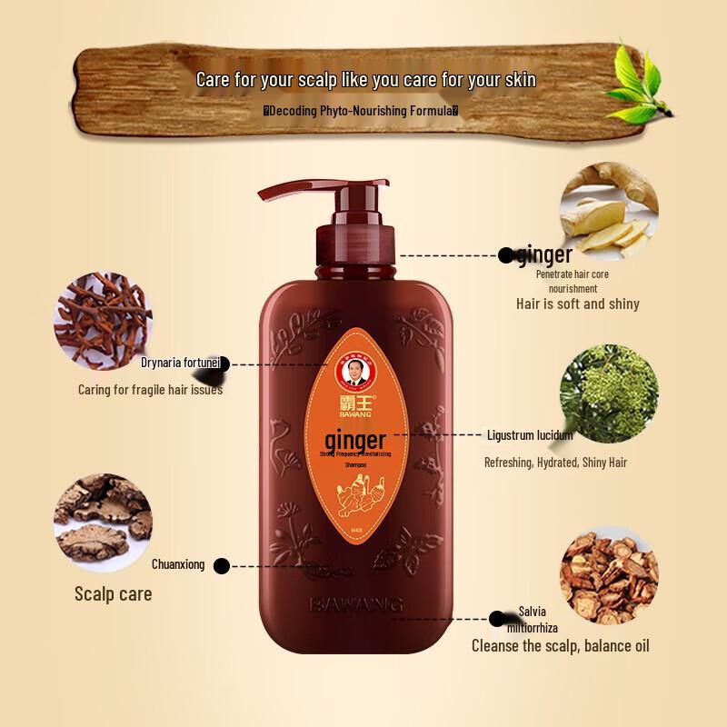 BaWang Ginger Oil Control Shampoo