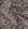 Soimoi Floral Print, Silk Fabric, Decor Sewing Fabric by The Yard 42 Inch Wide,  Decorative Fabric for Shirts Suits Ties, Black &