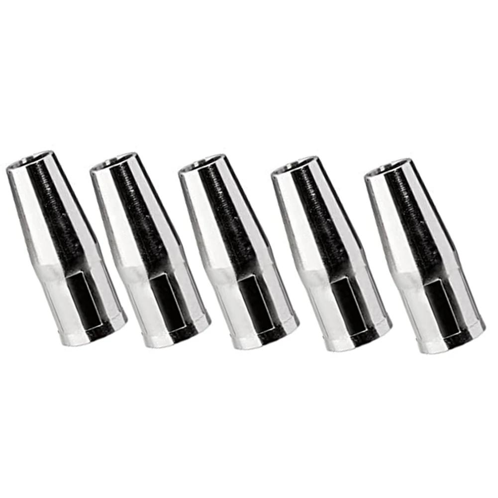 5-piece Mig Welding Gas Nozzle For The Lincolns Magnums PRO 100L And PRO 175L Welding Gas Model KP3075-1-50F