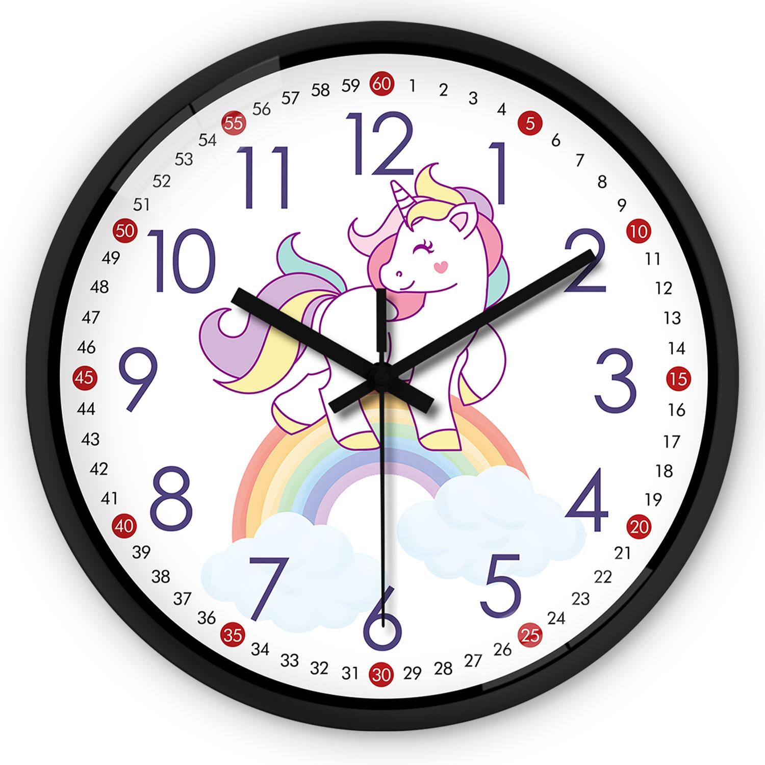 High-Quality 1Pc 8Inch High-Quality Minor High-Quality Clock High-Quality Wall High-Quality Clock, High-Quality The High-Quality Rainbow (as the picture,8Inch)
