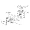 Push Button Cabinet Latch Lock For RV Camper Caravan Yachts