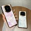 Foldable Phone Case Mate X5 X3 Full Coverage Shockproof Electroplated PC Cover With Butterfly Glitter Hinge Design