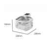 3.2L Wireless Cat Automatic Water Dispenser with Charging Cycle, Flowing Water, Pet Automatic Dog Water Dispenser