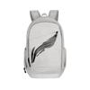 Li Ning Polyester Backpack Regular Unisex White & Black ABST403-2