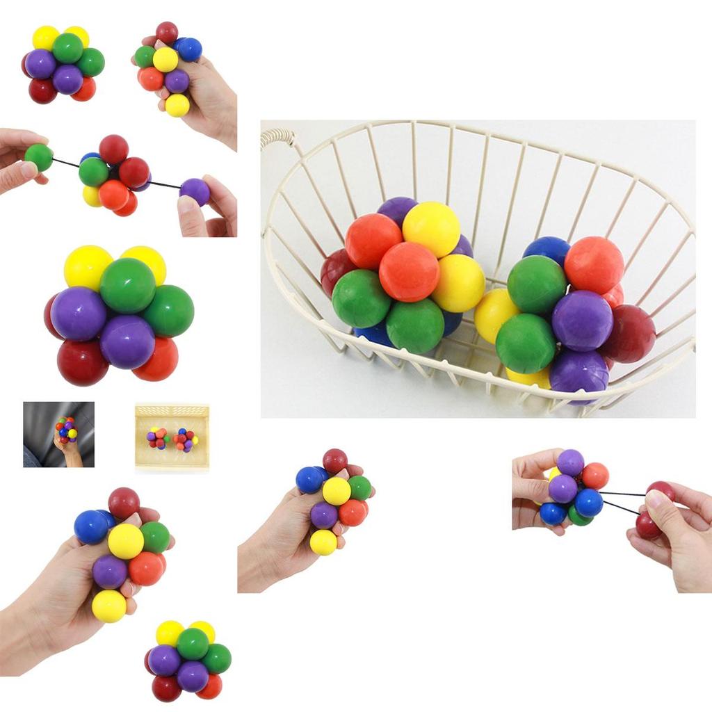 Multifunctional Magic Ball For Stress Relief And Brain Exercise Plastic Material