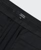 MUSINSA STANDARD [Cooltandard] Relaxed Tapered Hidden Banding Crop Slacks [Black]