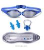 Large Frame Waterproof Anti-Fog HD Adult Swimming Goggles for Men and Women