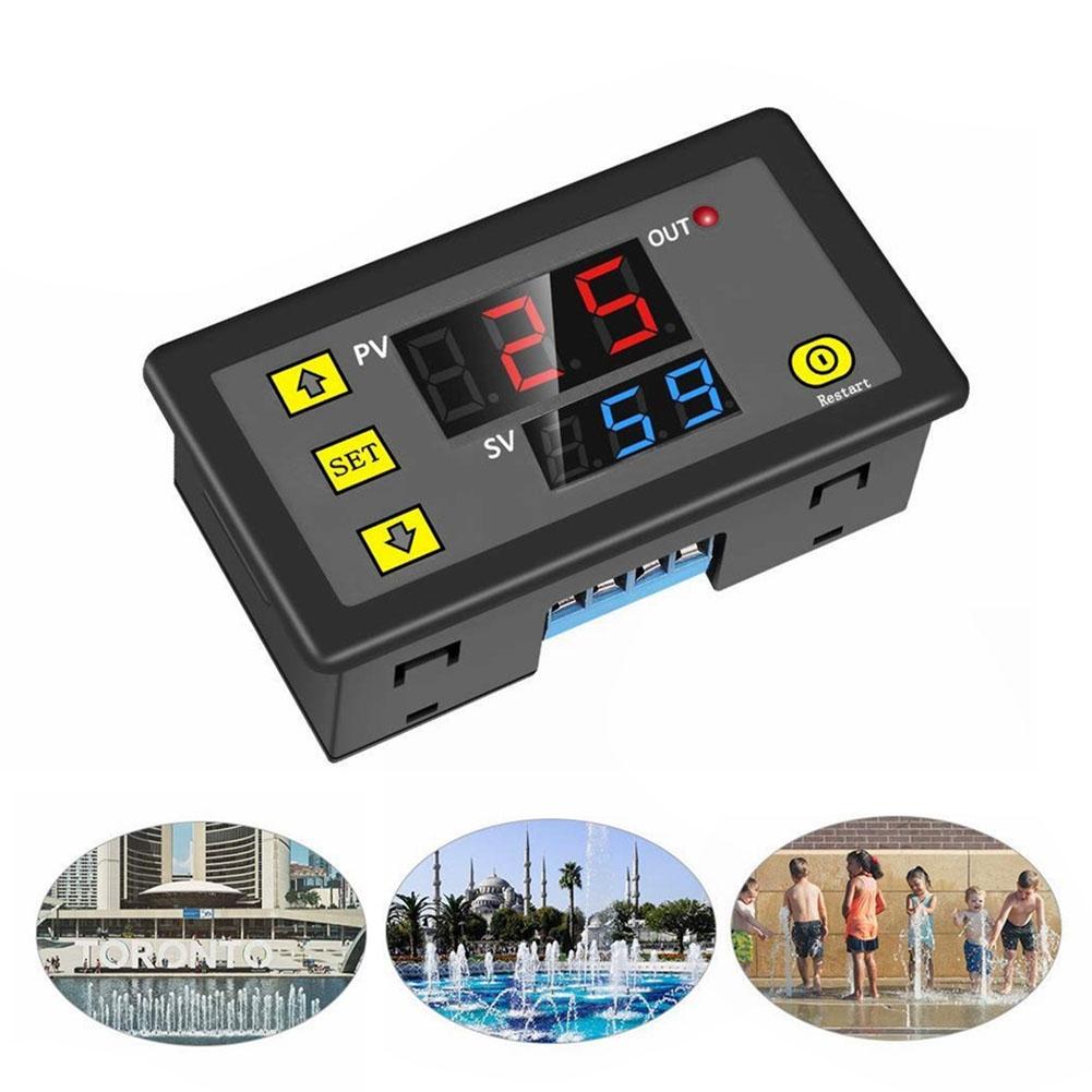 DC 12V Time Delay Switch 10A Timer Switch Module Programmable Digital Time Cycle