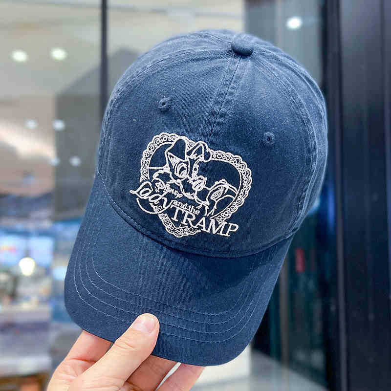 Tramp Baseball Cap For Women Men Spring Summer Cotton Embroidered Sun Protection Casual Sporty Style
