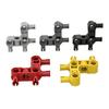 10PCS 55615 Parts Perpendicular 3x3 Bent with 4 Pins Bricks 49130 Pin Connector Building Blocks Kit Toys For Vehicle