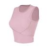 Original Yoga Vest Outer Wear Chest Pad Tight Quick-Drying Yoga Clothes Sleeveless T-shirt Women's Summer Sports Workout Clothes