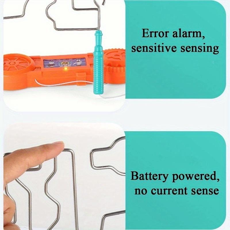 Collison Electric Shock Education Electric Touch Maze Game Party Funny Game Science Experiment for boys and girlsGift