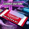 Custom Name Personalized football team Pattern Mousepad, Laptop PC Desk Mat, Decorative Desk Mat for Home Keyboard Pad Gift