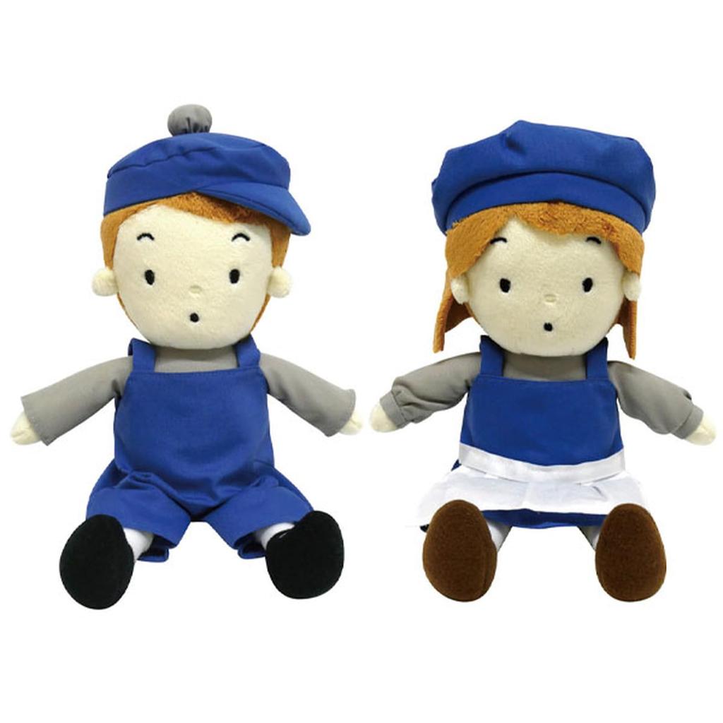 K Company Sanrio Characters (Vintage Retro) Pair of Plush Toys, The Vaudeville Duo (SAV-PNU-VA)