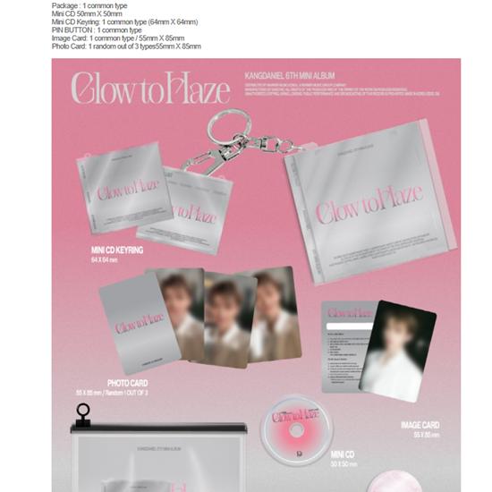 KANG DANIEL 6. Mini Album - Glow to Haze (MINI BRELOCZEK DO KLUCZY CD) - Data premiery  2025-06-16