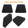 4pcs Air Filter Foam For Poulan 1900 1950 2025 2050 2055 2075 2150 Partner 350 351 370 371 390 Chainsaw Craftsman