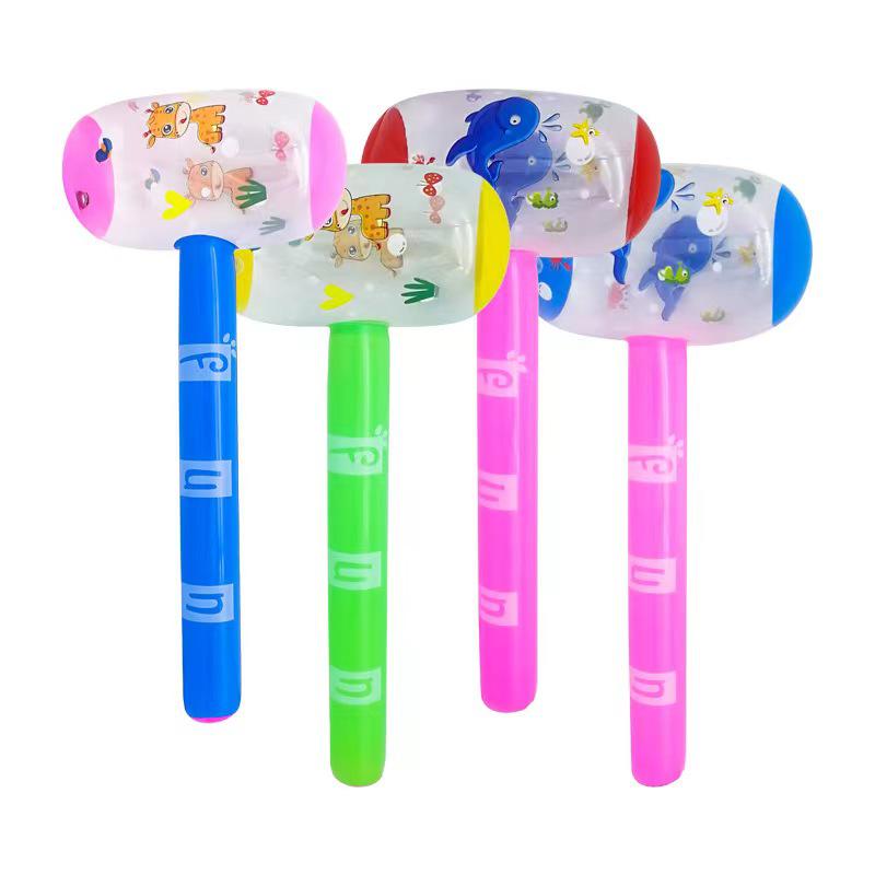 Large Inflatable Wolf's Tooth Hammer Toy - Popular at Night Markets and Scenic Spots