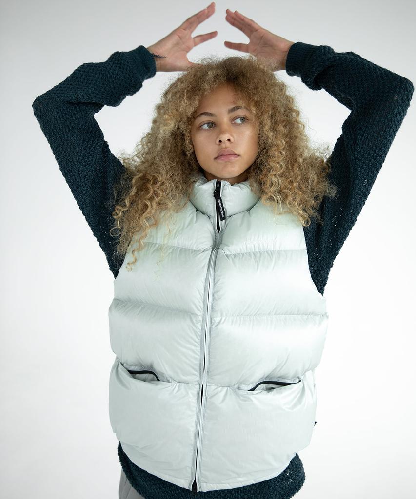 Thisisneverthat Pertex T Down Vest Pale Blue