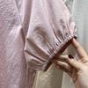 Women's Trendy V-Neck Raglan Sleeve Pullover - Stylish, Loose & Age-Reducing Doll Shirt