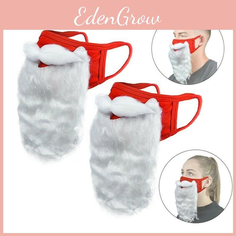 Elastic And Soft 3d Santa Claus Beard For Fun And Festive Cosplay