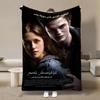 Warm Soft Classic Movie T-Twilight  Print Blanket Fluffy Children and Adults Sofa Plush Bedspread Throw Blanket for Sofa Bed