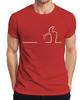 Balum La Linea Lui Osvaldo Cavandoli Cartoon Balum Balum Unisexs TShirt