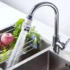Kitchen Faucet Water Filter Pressurized Bubbler Chlorine & Heavy Metals Removal Hard Water Purifier with Basin Extender