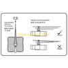 F26C Wall Quartz Pendulum Clock Motor Movement Mechanism DIY Replacement Repair Kit