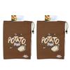 Potato Bag - CHEVALIER DIFFUSION - 27 X 38 Cm - Fabric - 2 Pieces - Potato Designs