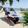 Emmitt Smith Print Beach Towel, Large Soft Quick Dry Towel for Beach Camping Swimming