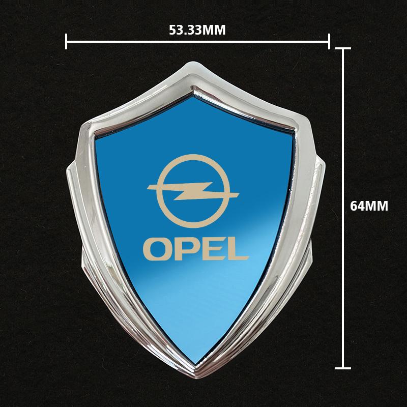 kybf4 3D Car Stickers Cool Metal Badge Car Logo Emblem Sticker Decal For opel astra j corsa d astra astra k vectra bvectra b insignia